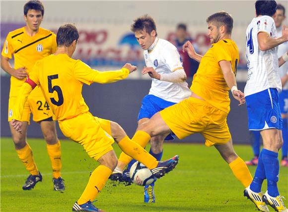 Hajduk - Lokomotiva 0-0 (poluvrijeme)                                                                                                                                                                                                           