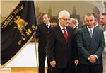 Predsjednik Josipović uručio Povelju Republike Hrvatske 7. gardijskog brigadi 'Pume'                                                                                                                                                            