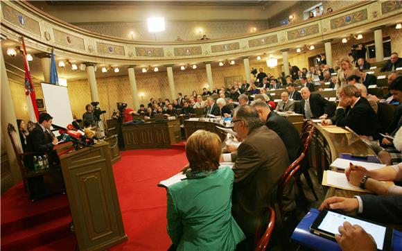 Sjednica zagrebačke Gradske skupštine 29.11.2012.                                                                                                                                                                                               