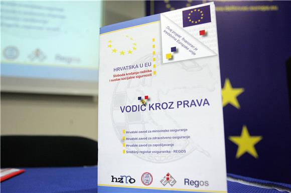 Konferencija za novinare na temu Hrvatska u EU: Sloboda kretanja radnika i sustav socijalne sigurnosti                                                                                                                                          