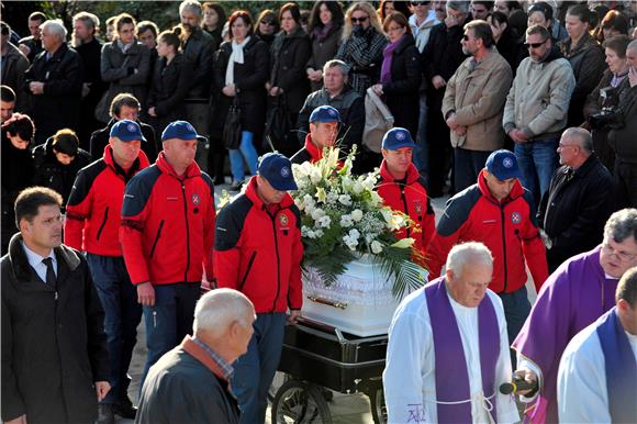 Pogreb Antonije Bilić u Drnišu                                                                                                                                                                                                                  