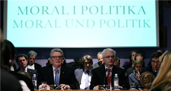 Josipović i Gauck održali predavanje na Pravnom fakultetu                                                                                                                                                                                       