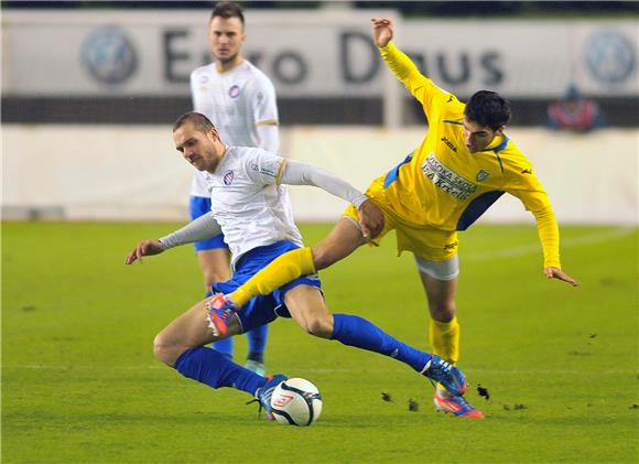 HNL: Hajduk - Inter 1:0 poluvrijeme                                                                                                                                                                                                             