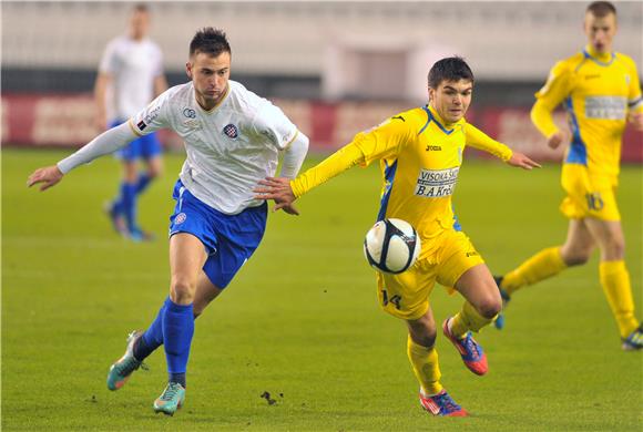 HNL: Hajduk - Inter 1:0 poluvrijeme                                                                                                                                                                                                             