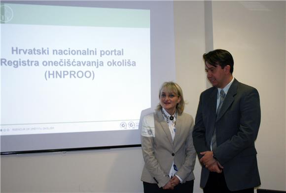 Proradio Hrvatski nacionalni portal Registra onečišćavanja okoliša                                                                                                                                                                              