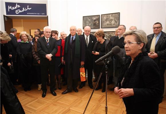 Retrospektivna izložba slikarice Marte Ehrlich                                                                                                                                                                                                  