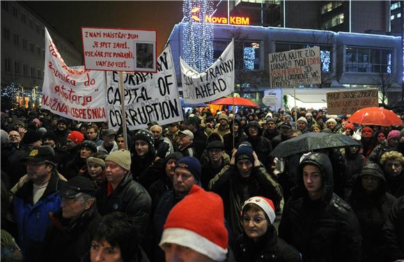 Prosvjedi u Sloveniji protekli bez izgreda                                                                                                                                                                                                      