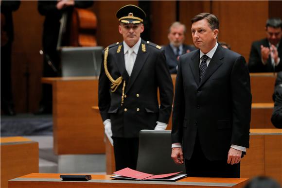 Prisegnuo novi slovenski predsjednik Borut Pahor                                                                                                                                                                                                