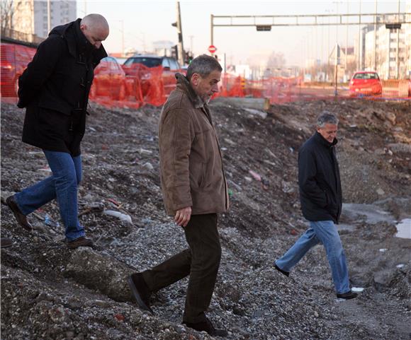 Bandić obišao radove u Branimirovoj ulici                                                                                                                                                                                                       