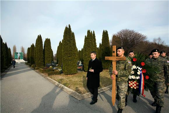 Na vukovarskome groblju pokopan Ivan Pšenica                                                                                                                                                                                                    