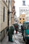 Snijeg na širem zagrebačkom području usporava promet                                                                                                                                                                                            