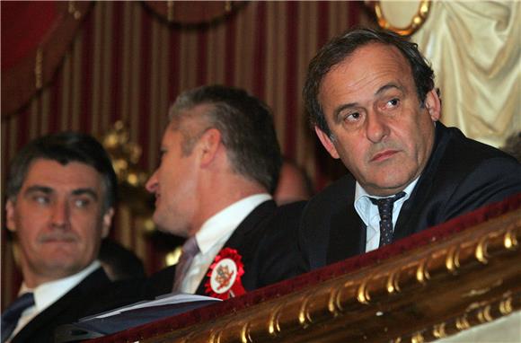 Platini poslao pismo premijeru Milanović                                                                                                                                                                                                        