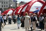 Počele akcije "Kupujmo hrvatsko" i "Vrijedne ruke" u Zagrebu                                                                                                                                                                                    