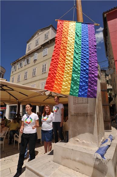 Gay pride u Splitu                                                                                                                                                                                                                              