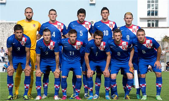 Hrvatska U20 reprezentacija na pripremama na Korčuli                                                                                                                                                                                            