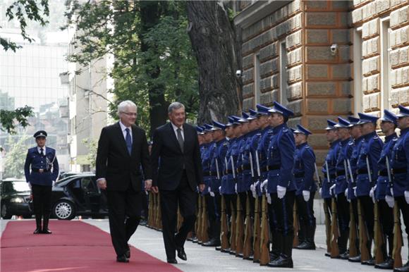 Josipović i Radmanović: Hrvatska i BiH ostaju prijatelji i suradnici                                                                                                                                                                            