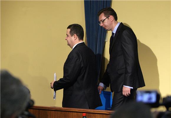 Dačić i Vučić zadovoljni postignućima srbijanske vlade                                                                                                                                                                                          