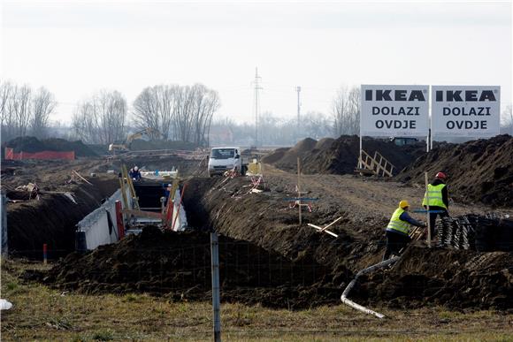 Ikea započela nadzemne građevinske radove u Rugvici                                                                                                                                                                                             