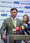 Tiskovna konferencija HDZ-a                                                                                                                                                                                                                     