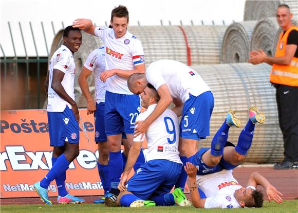 Hajduk - Hrvatski dragovoljac 1-0 - poluvrijeme                                                                                                                                                                                                 