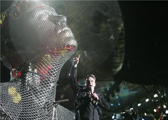 Robbie Williams u Zagrebu                                                                                                                                                                                                                       