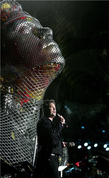 Robbie Williams u Zagrebu                                                                                                                                                                                                                       