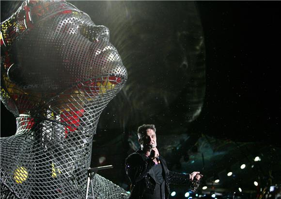 Robbie Williams u Zagrebu                                                                                                                                                                                                                       