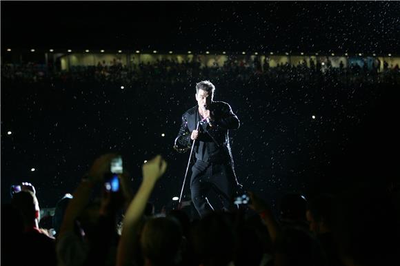 Robbie Williams u Zagrebu                                                                                                                                                                                                                       