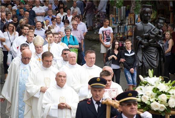 Blagdan Velike Gospe u Mariji Bistrici                                                                                                                                                                                                          