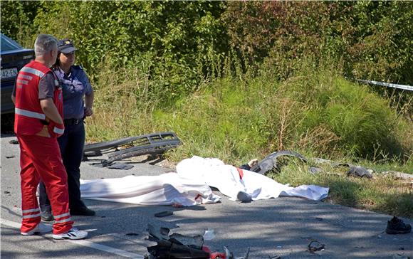 Motoristi poginuli u nesreći u Stubičkoj Slatini                                                                                                                                                                                                