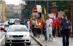 Radnici bjelovarske Česme prosvjeduju u Zagrebu                                                                                                                                                                                                 