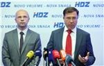 Tiskovna konferencija HDZ-a                                                                                                                                                                                                                     