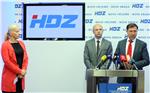 Tiskovna konferencija HDZ-a                                                                                                                                                                                                                     