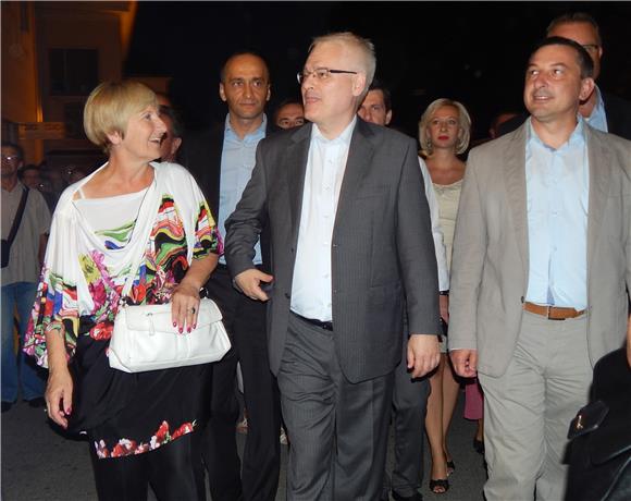 Predsjednik Josipović posjetio Špancirfest                                                                                                                                                                                                      