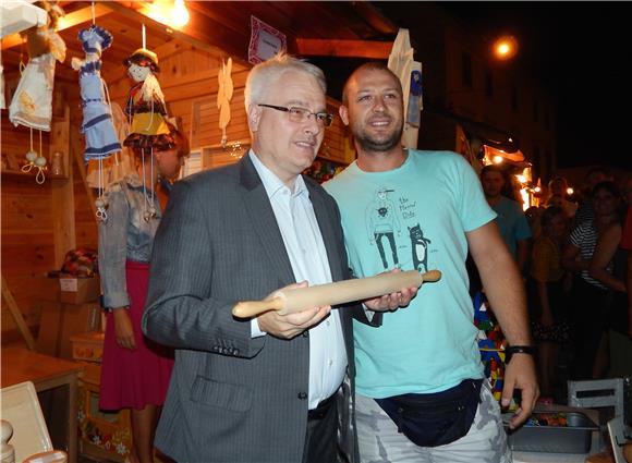 Predsjednik Josipović posjetio Špancirfest                                                                                                                                                                                                      