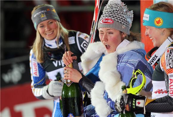 Amerikanka Shiffrin pobjednica na Sljemenu                                                                                                                                                                                                      