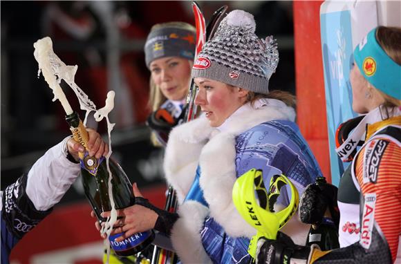 Amerikanka Shiffrin pobjednica na Sljemenu                                                                                                                                                                                                      