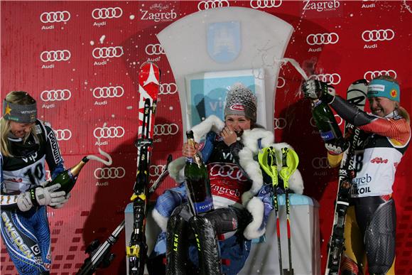 Amerikanka Shiffrin pobjednica na Sljemenu                                                                                                                                                                                                      