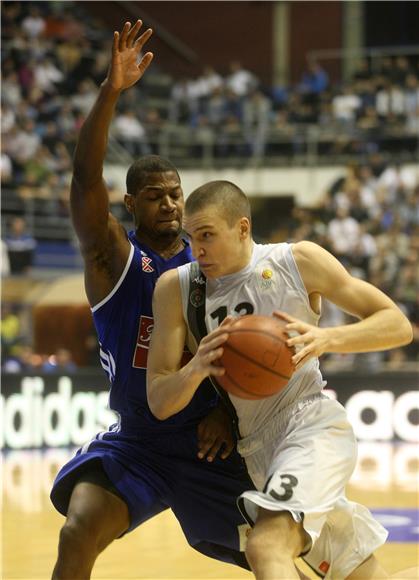 ABA liga: Partizan - Cibona 5.1.2013.                                                                                                                                                                                                           