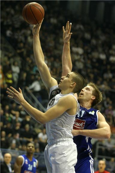 ABA liga: Partizan - Cibona 5.1.2013.                                                                                                                                                                                                           