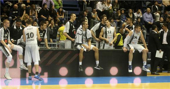 ABA liga: Partizan - Cibona 5.1.2013.                                                                                                                                                                                                           