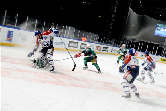 EBEL liga: Olimpija - Medveščak 6.1.2013.                                                                                                                                                                                                       