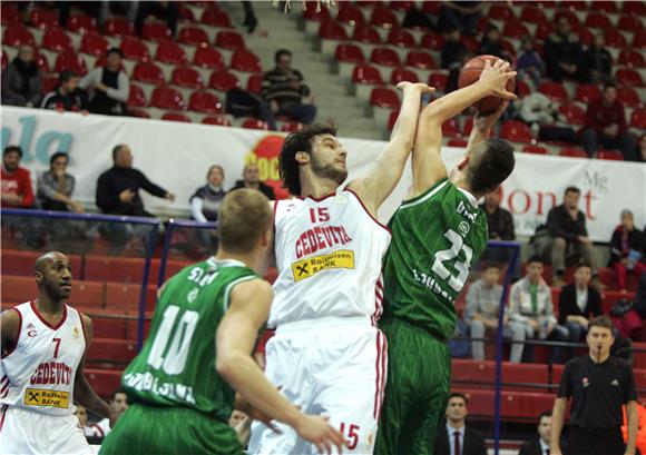 Cedevita - Olimpija 73-67, 19.01.2013.                                                                                                                                                                                                          