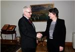 Predsjednik Josipović primio direktoricu Programa Ujedinjenih naroda za razvoj Helen Clark                                                                                                                                                      