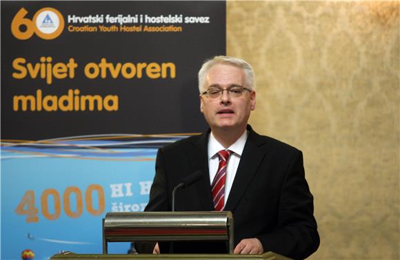 Predsjednik Josipović na svečanosti 60 godina HFHS-a                                                                                                                                                                                            