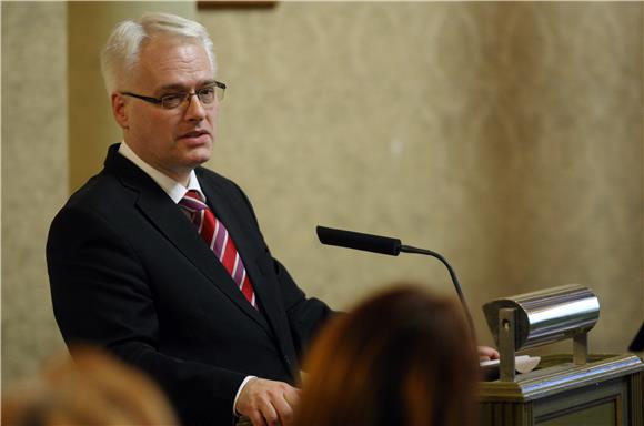 Predsjednik Josipović na svečanosti 60 godina HFHS-a                                                                                                                                                                                            