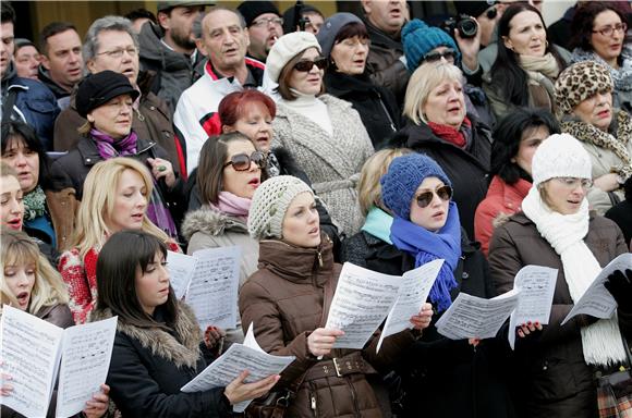 Prosvjedni skup djelatnika u kulturi                                                                                                                                                                                                            