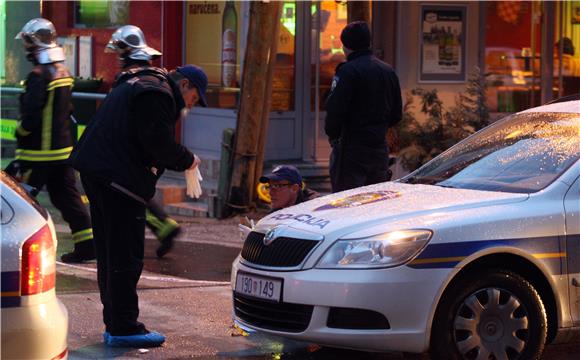 Zagreb: ručna bomba izazvala materijalnu štetu                                                                                                                                                                                                  