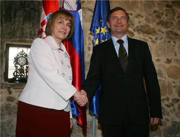 Pusić i Erjavec u Otočcu ub Krki                                                                                                                                                                                                                