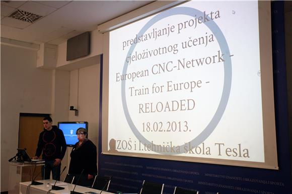 Predstavljen projekt cjeloživotnog učenja 'European CNC-Network - Train for Europe – Reloaded'                                                                                                                                                  